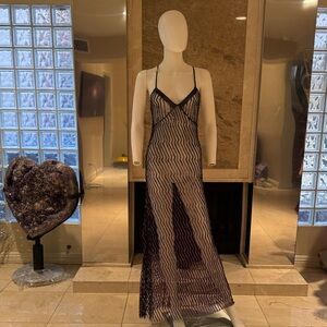 Agent Provocateur Sequin Maxi Gown